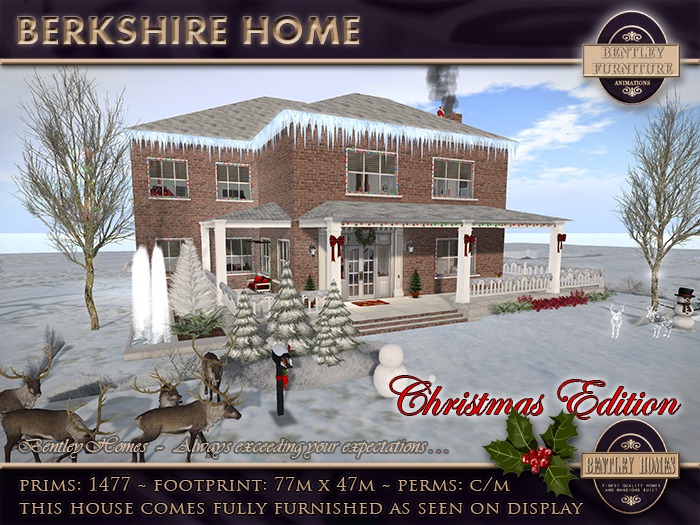 Berkshire Home Christmas Edition + Furniture by Bentley