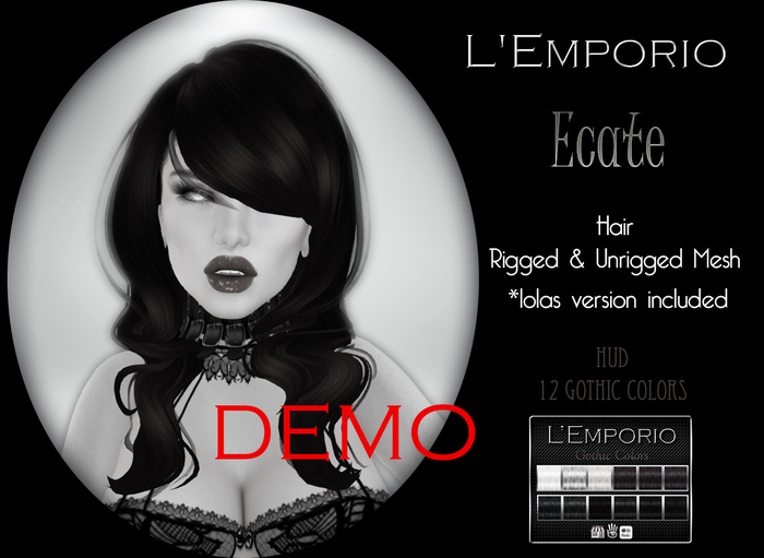 D*E*M*O* L'Emporio ::*Ecate*:: Hair Gothic Colors