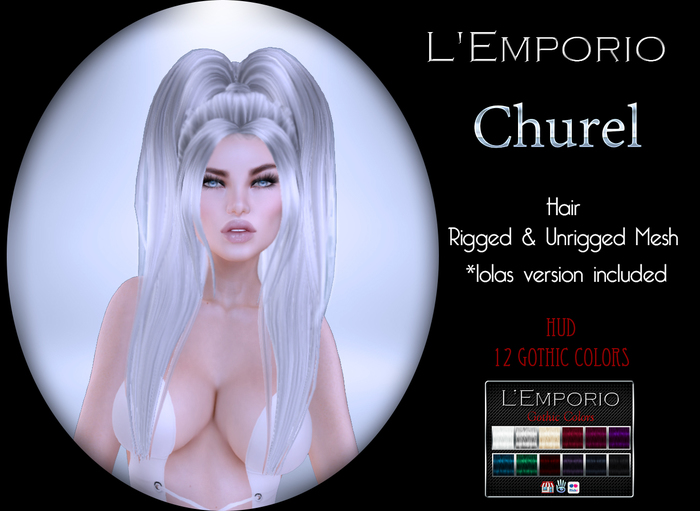L'Emporio ::*Churel*:: Hair Gothic colors   (Boxed)