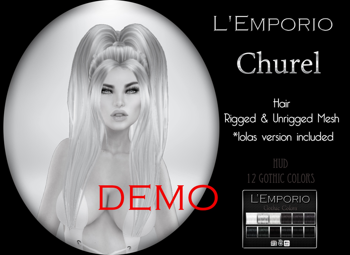 D*E*M*O* L'Emporio ::*Churel*:: Hair Gothic Colors