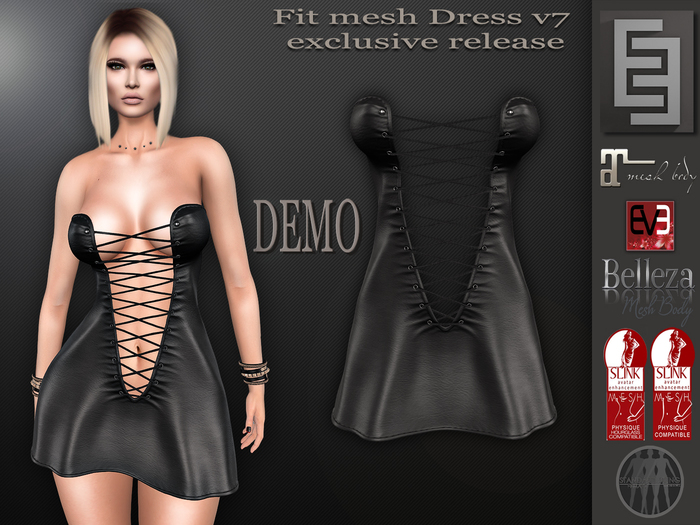 Elven Elder Fit Mesh Dress v7 DEMO