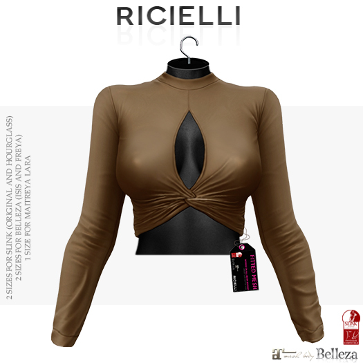 Ricielli - Koko Top / Taupe