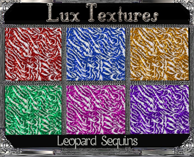 FT1040 - Leopard Sequins