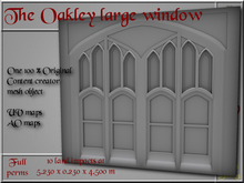 Oakley large window - 10 LI - FULL PERMS Mesh