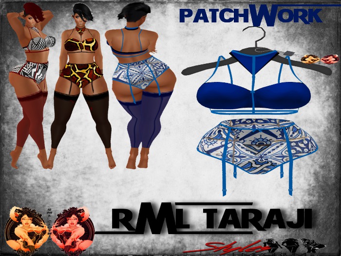 RML TARAJI PATCHWORK----ALL SIZES