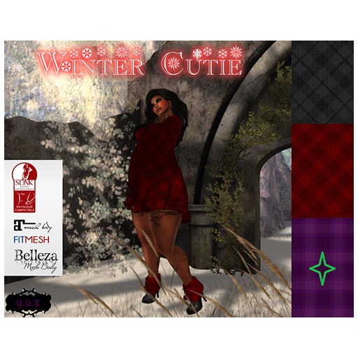 *WinterCutie* Purple (Boxed)