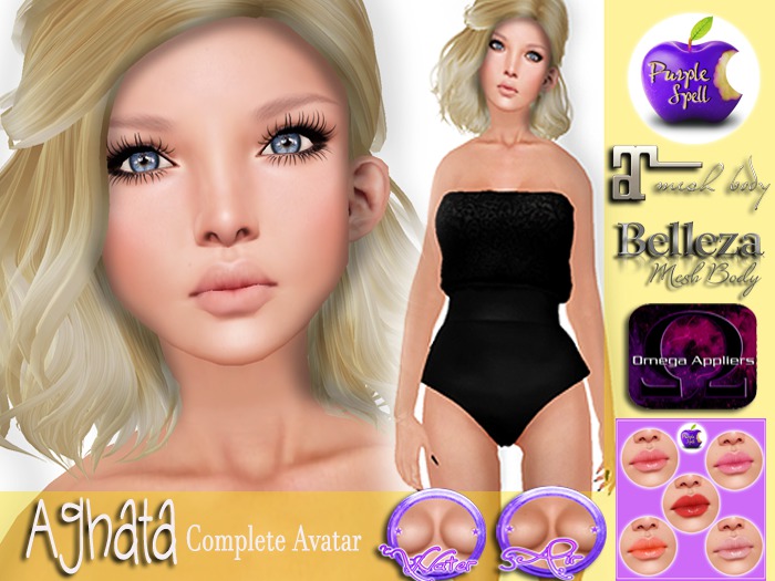 Purple Spell-Complete Avatar Aghata