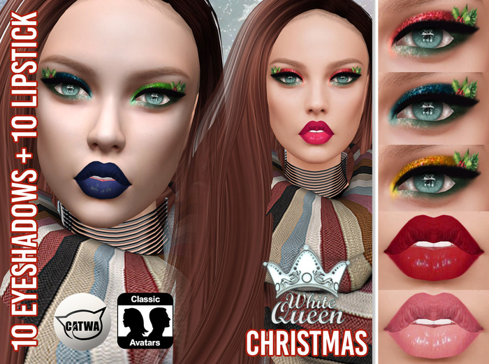 ::White Queen:: Christmas Make Up - catwa