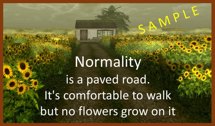 Poster Graphic - Normality