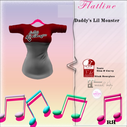 ___FLATLINE___Daddy's lil monster dress