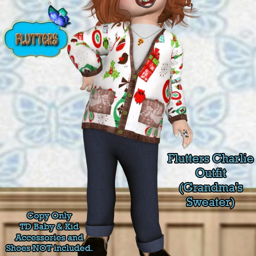 Flutters: Charlie Outfit Holiday (Boxed)