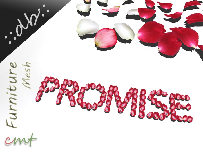 ::db:: Mesh Promise Rose Petals Red