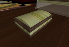 Kamapua'a Outdoor Love Stool-Greens