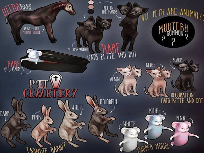 Fawny - Pet Cemetery.Frankie Rabbit - Pink