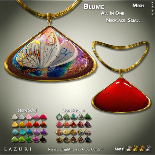 Lazuri Blume All In One Necklace Small