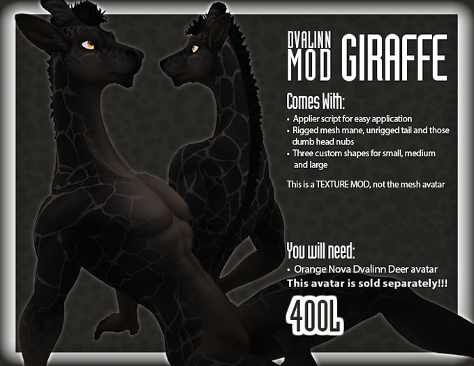 ::Static:: Dvalinn Giraffe - Maasai