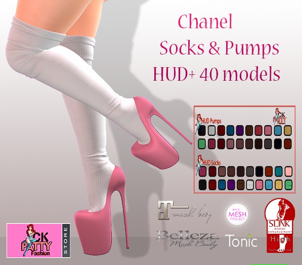:: C.K Chanel - Socks & Pumps 40 models ::