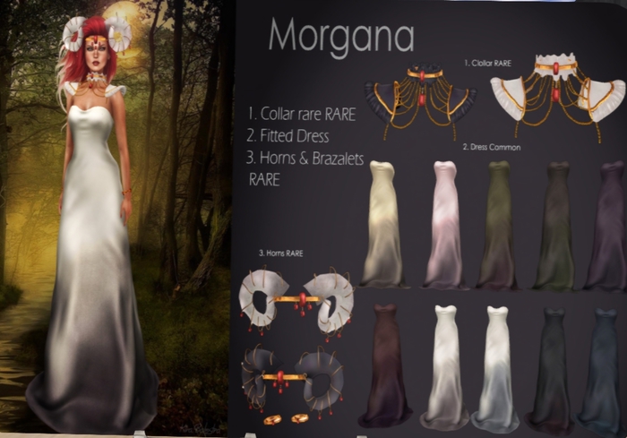 Morgana Horns Dark RARE