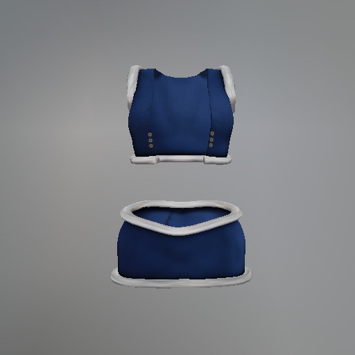 Blue Winter Queen Mesh Skirt Outfit box