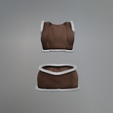 Brown Winter Queen Mesh Skirt Outfit box