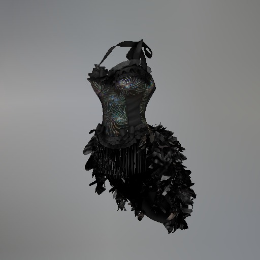 Cosmic Mesh Corset