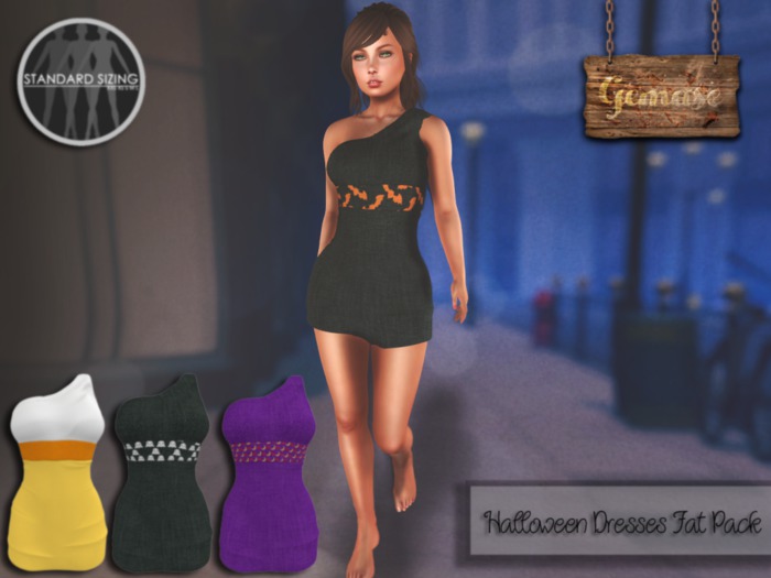 Gemase - Halloween Dress - Ghosts