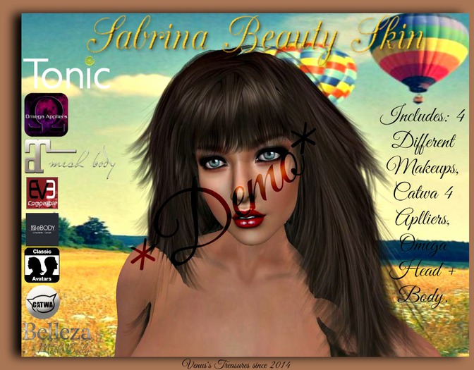 *VT* Sabrina Beauty Skin - Demo -