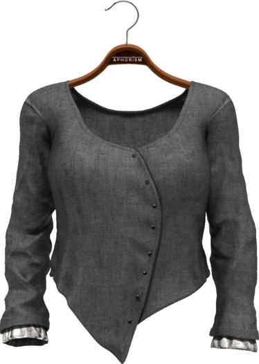 !APHORISM! Lore Coat Charcoal