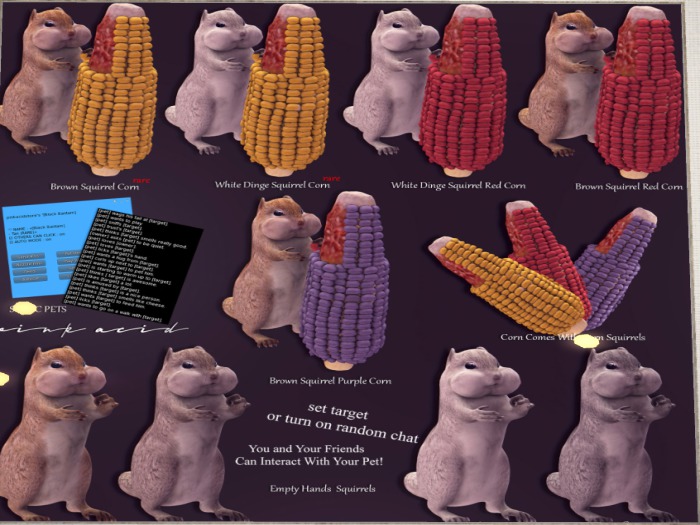 *Pink Acid Squirrel Empty Hands Dinge