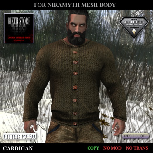 #Aesthetic Cardigan "HUNTSMAN"