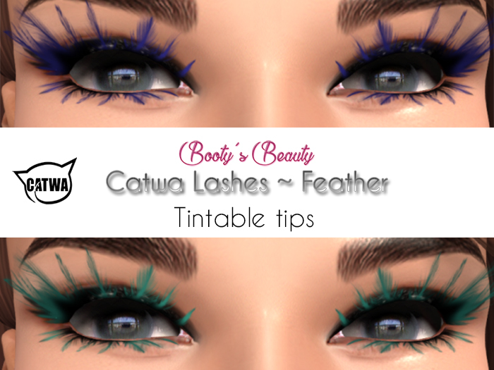 *Booty's Beauty* Catwa Lashes ~ Feather [Add]