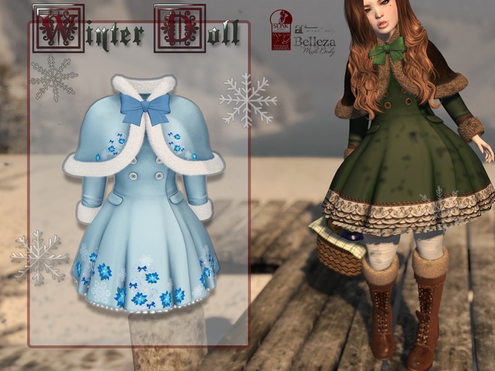 {MB} Winter Doll - Snow Flower