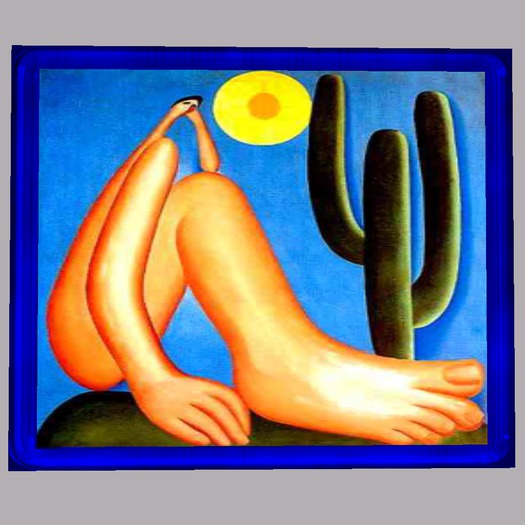 WALL ART - TARSILA DO AMARAL - ABAPORU