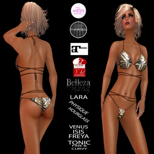 Pray 4 Surf Snake Skin Bikini