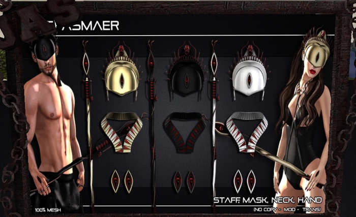 {JAS} Asmaer - black - Neck - RARE