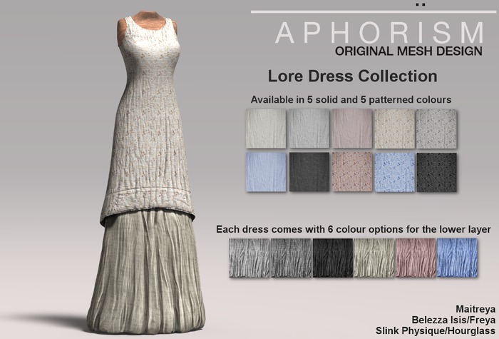 !APHORISM! Lore Dress DEMO