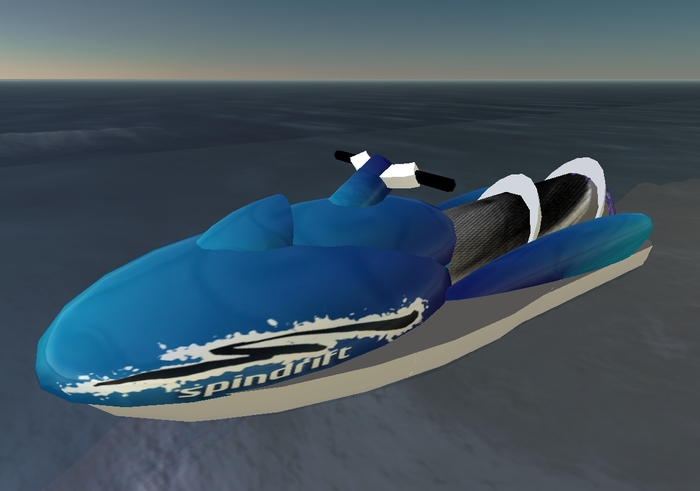 Blue Jetski
