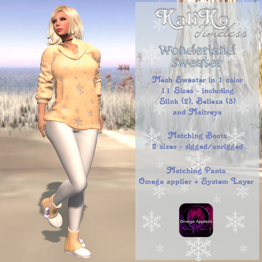 {KT}Wonderland Sweater PEACH