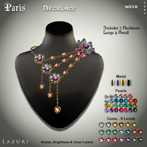 Lazuri Paris Necklace