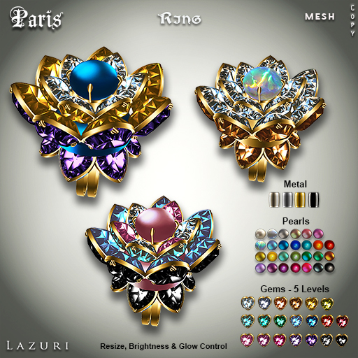 Lazuri Paris Ring