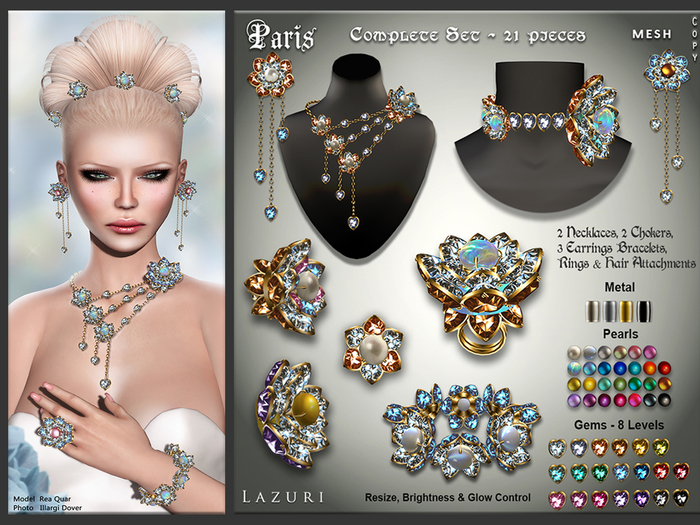 Lazuri Paris Complete Set