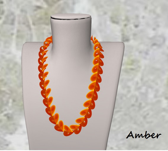 Zaria Lei Collection - Amber