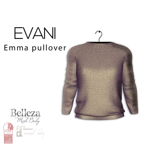 #EVANI-Emma pullover [Gold]