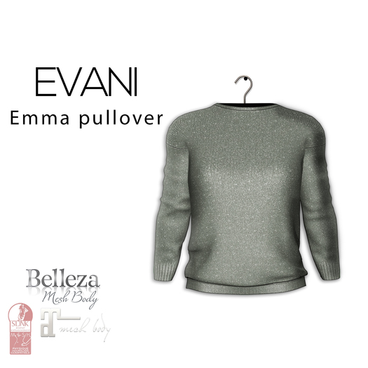 #EVANI-Emma pullover [Olive]