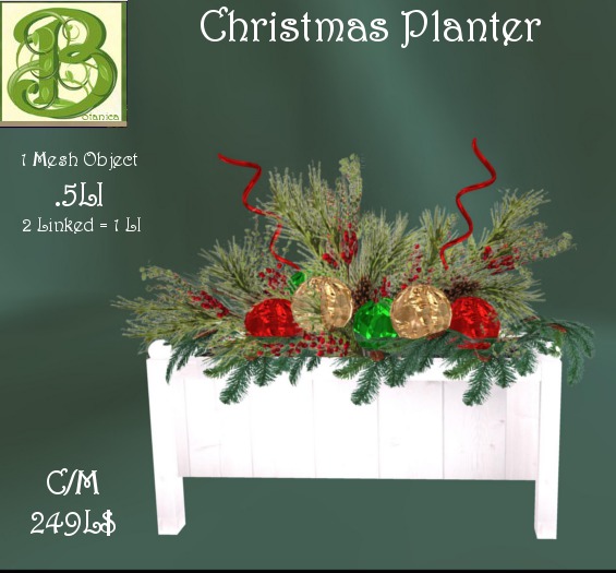 CHRISTMAS PLANTER