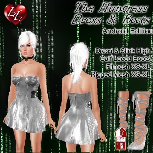 !:LL:! Huntress Leather Dress Android