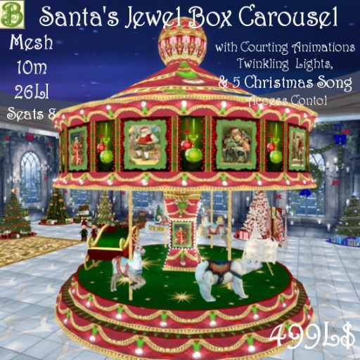 BDX6 Santa's  Jewel Box Carousel M v.2.1
