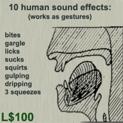 10 gestures (human sounds)