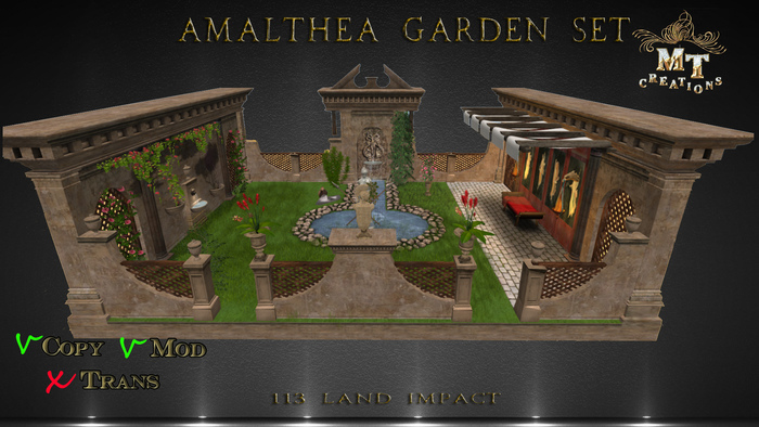 Amalthea Garden Set Rez Box