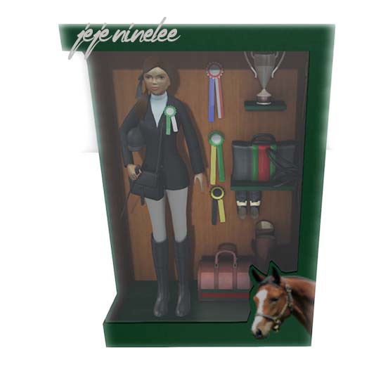 -David Heather-Riding Doll RARE